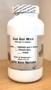 Zuo Gui Wan, Kidney Yin deficiency Vancouver, Chinese herbal medicine Vancouver, TCM herbs for fatigue, acupuncture and herbs Kitsilano
