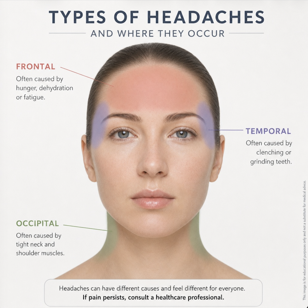 Types of Headache Pain and the Cause